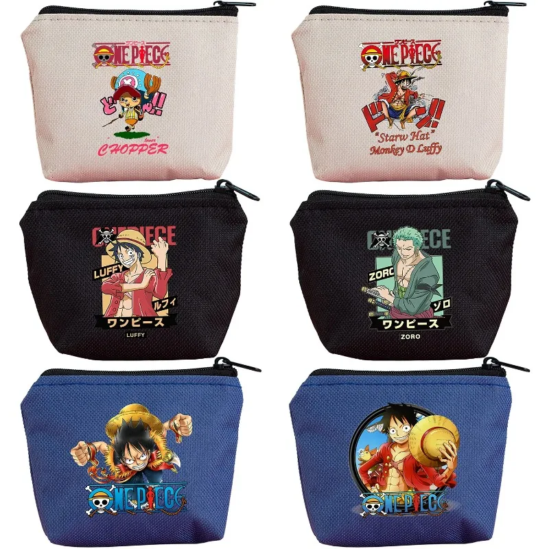 Pocket Square Set - One Piece Luffy Coin Purse Zoro