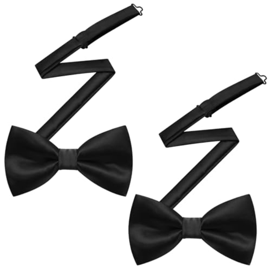 Bow Tie Pre Tied - New Product2PCS Bow Ties for Men,