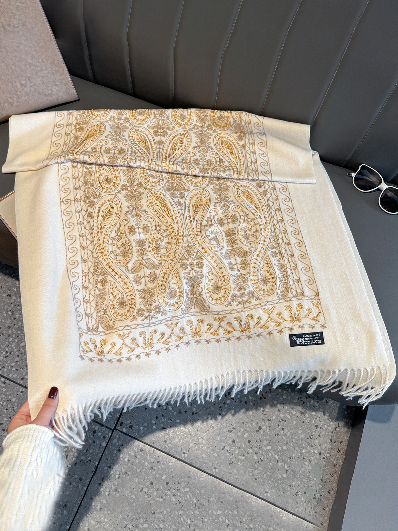 Luxury Thick Warm Paisley Pash - Woven Scarf Blanket recensie en prijs