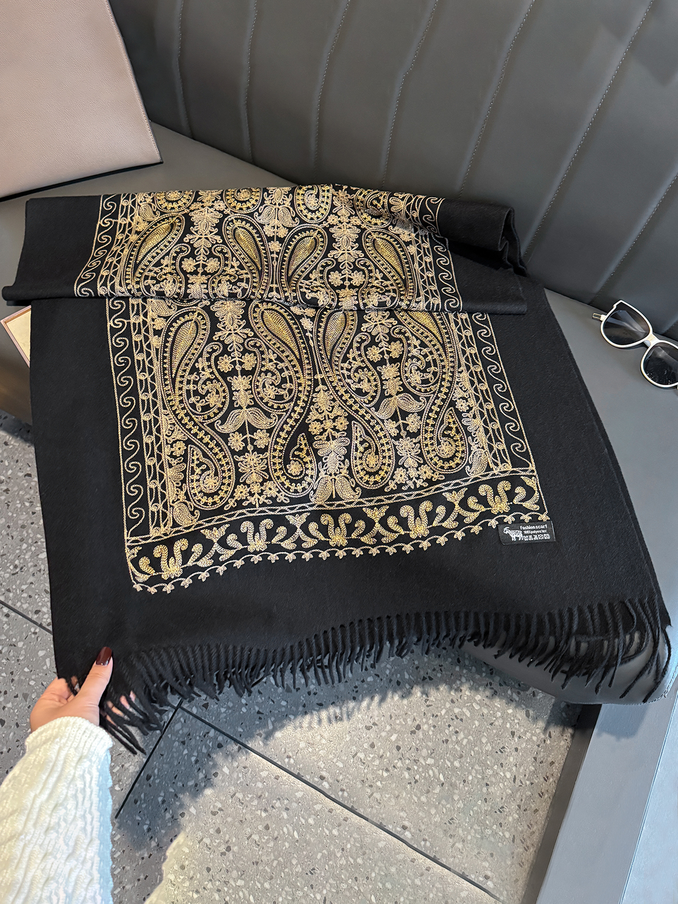 Luxury Thick Warm Paisley Pash - Woven Scarf Blanket recensie en prijs