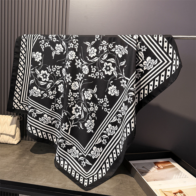 1pcs 90*90cm Floral Printed La - Bandana Cotton recensie en prijs