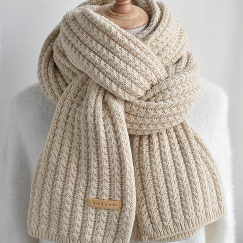 Thick Cable Knit Warm Cashmere - Muffler Men Wool recensie en prijs