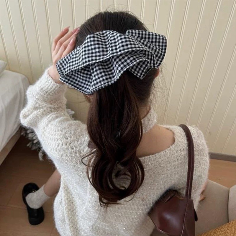 Extra Large Plaid Hair Ties El - Silk Tie Striped recensie en prijs