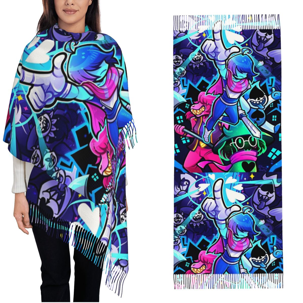 Deltarunes  Shawl Wraps Womens - Pashmina Wrap Large recensie en prijs