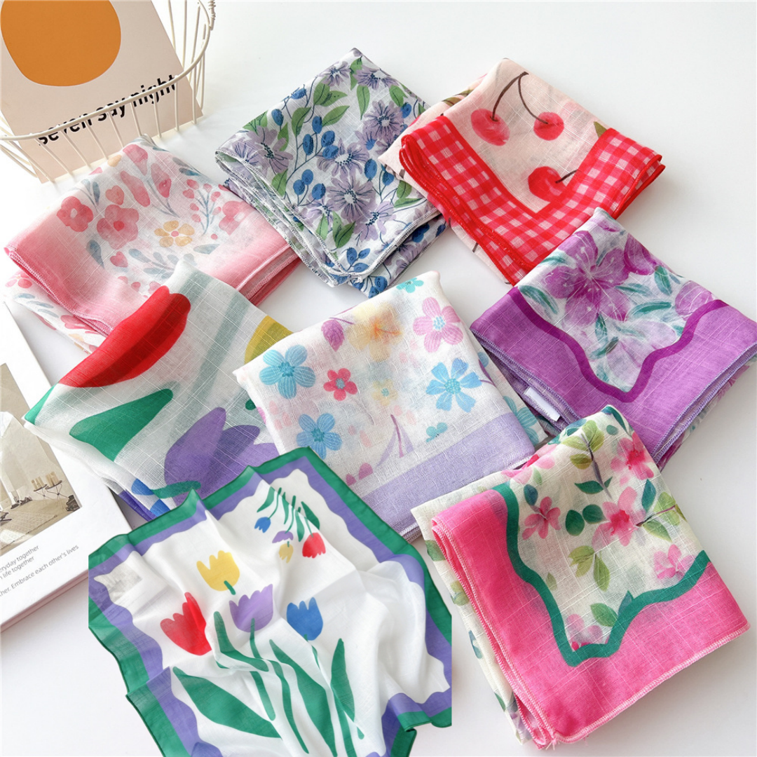 Spring Autumn Scarf Chic Fashi - Bandana Cotton recensie en prijs