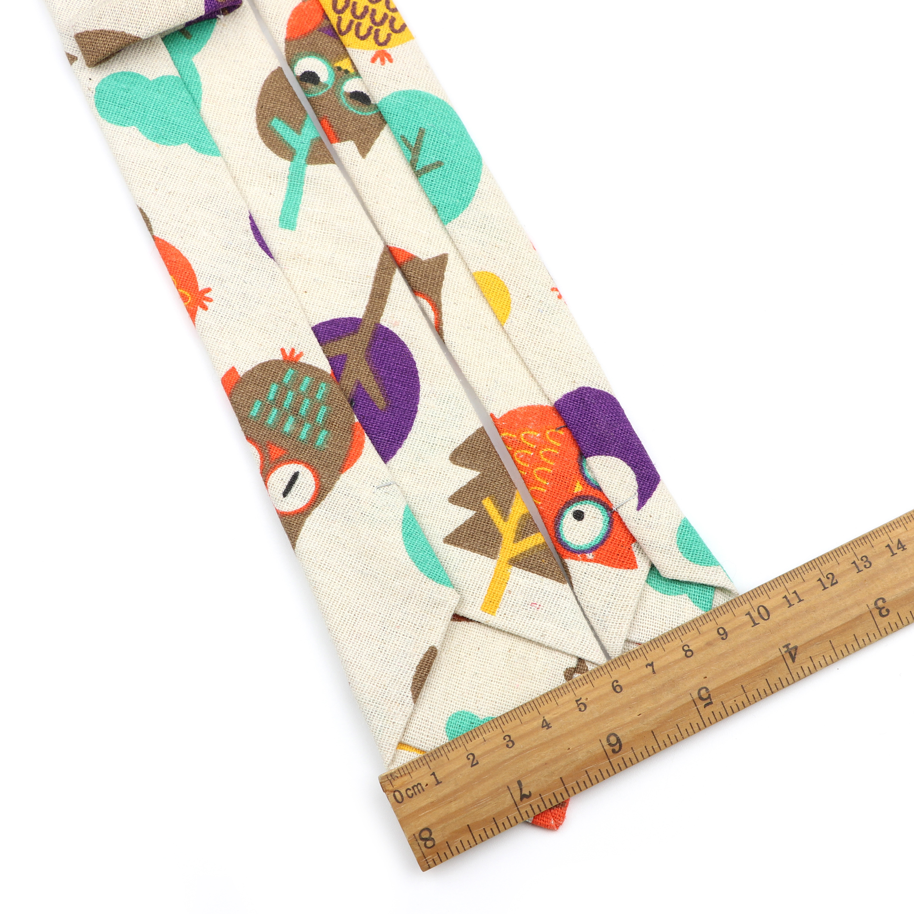 Novelty Cartoon Linen Tie For  - Skinny Tie Men recensie en prijs