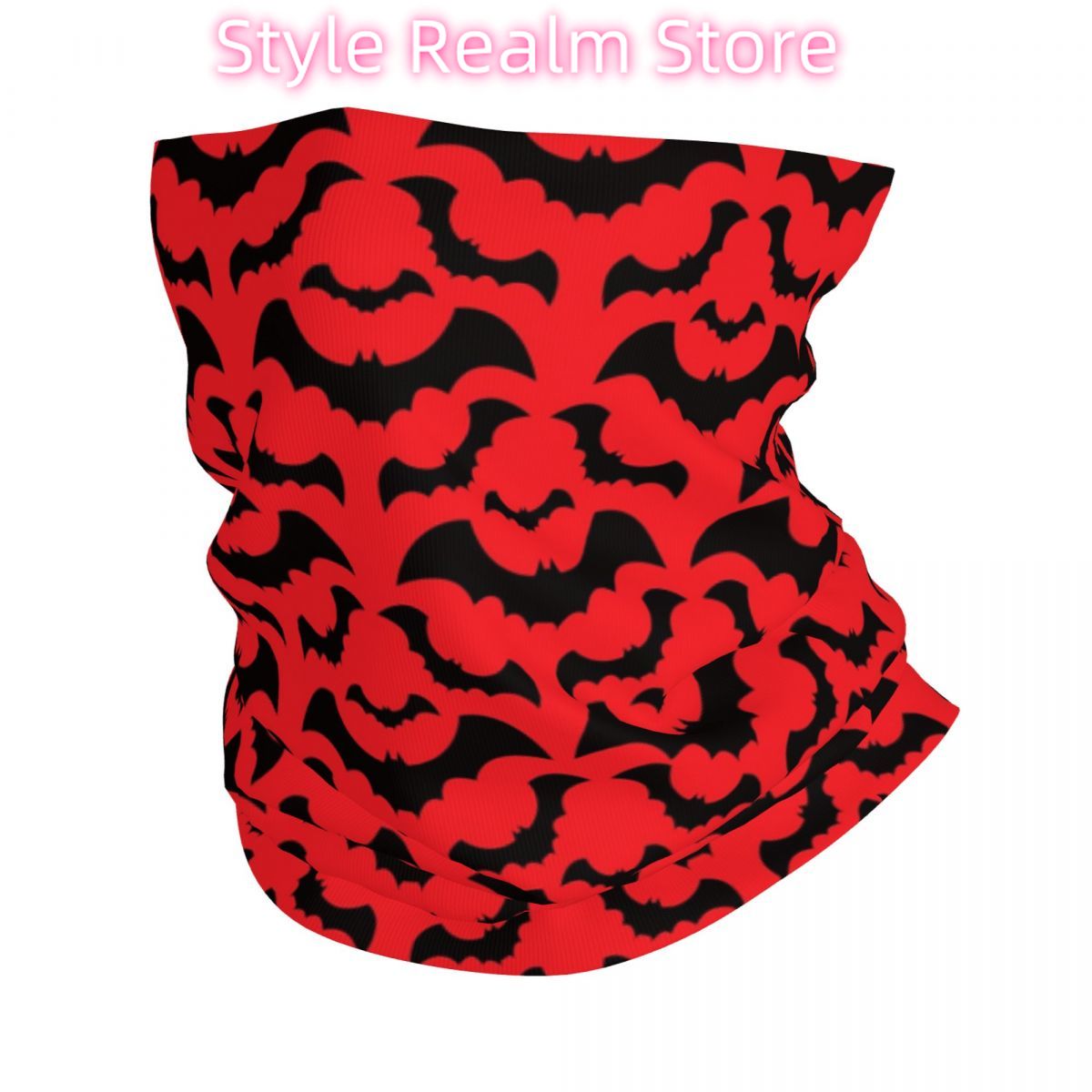 Gothic Witch Bats Pattern Band - Neck Warmer Tube recensie en prijs