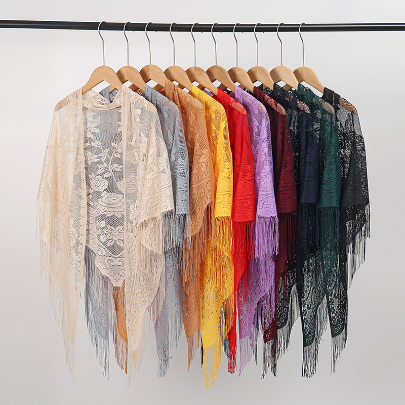 New Embroidery Lace Scarf Shaw - Stole Wedding Shawl recensie en prijs