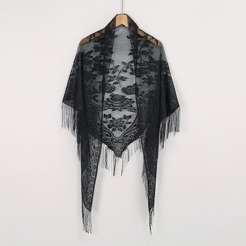 New Embroidery Lace Scarf Shaw - Stole Wedding Shawl recensie en prijs