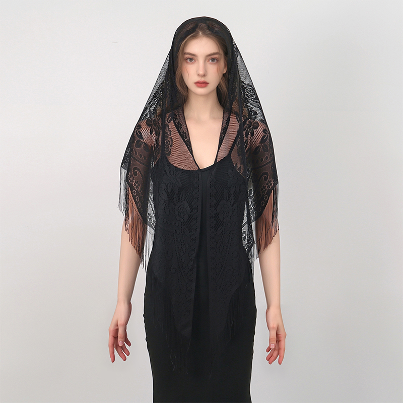 New Embroidery Lace Scarf Shaw - Stole Wedding Shawl recensie en prijs