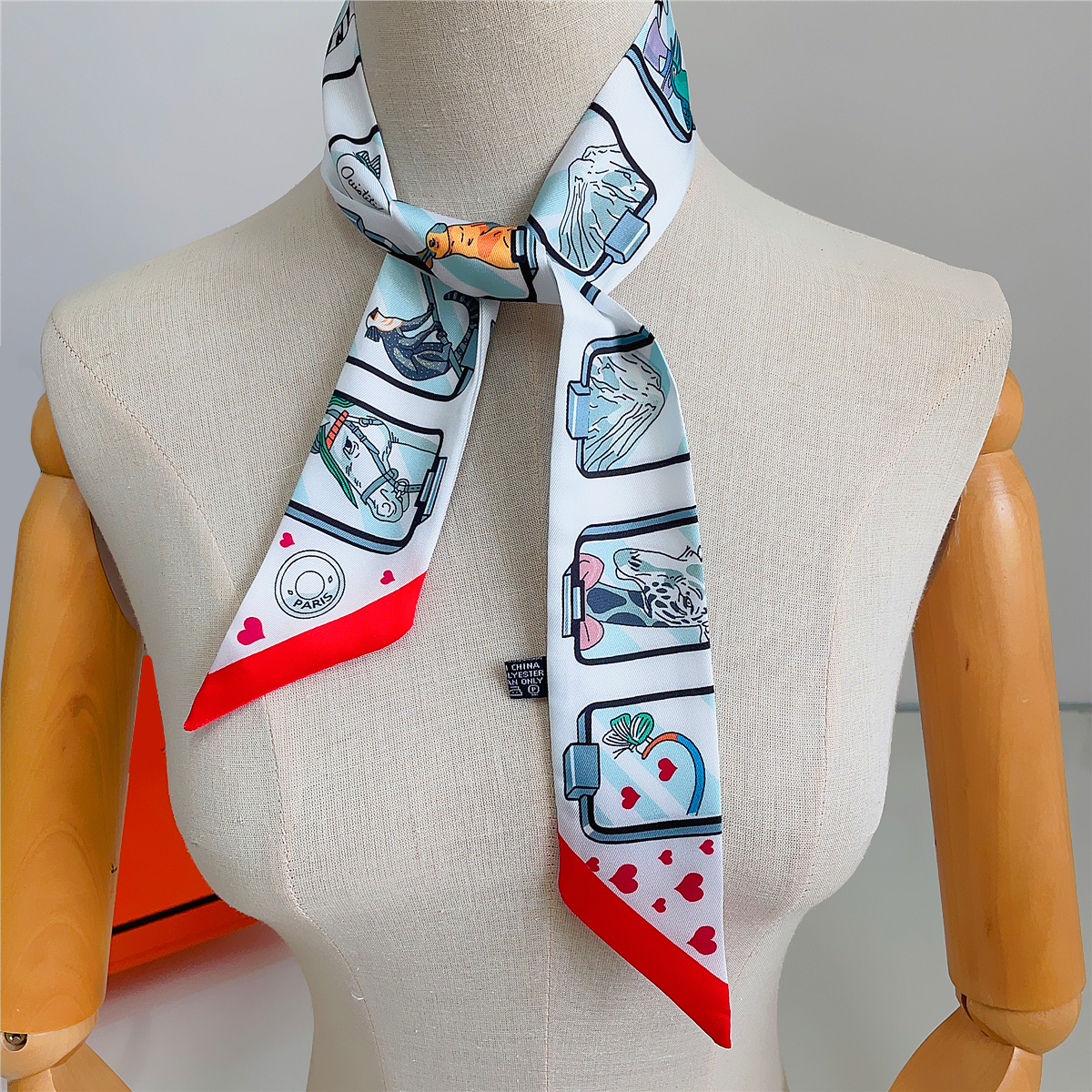 Brand Design Twill 100% Silk S - Silk Neck Scarf recensie en prijs