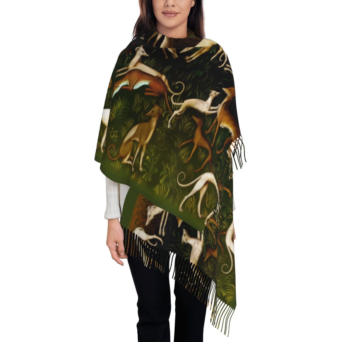 Greyhounds Shawl Wrap Women Wi - Pashmina Wrap Large recensie en prijs
