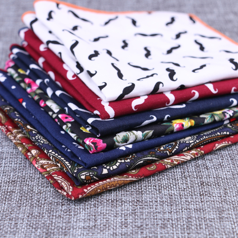 Fashion Cotton Pocket Square F - Handkerchief Cotton Men recensie en prijs