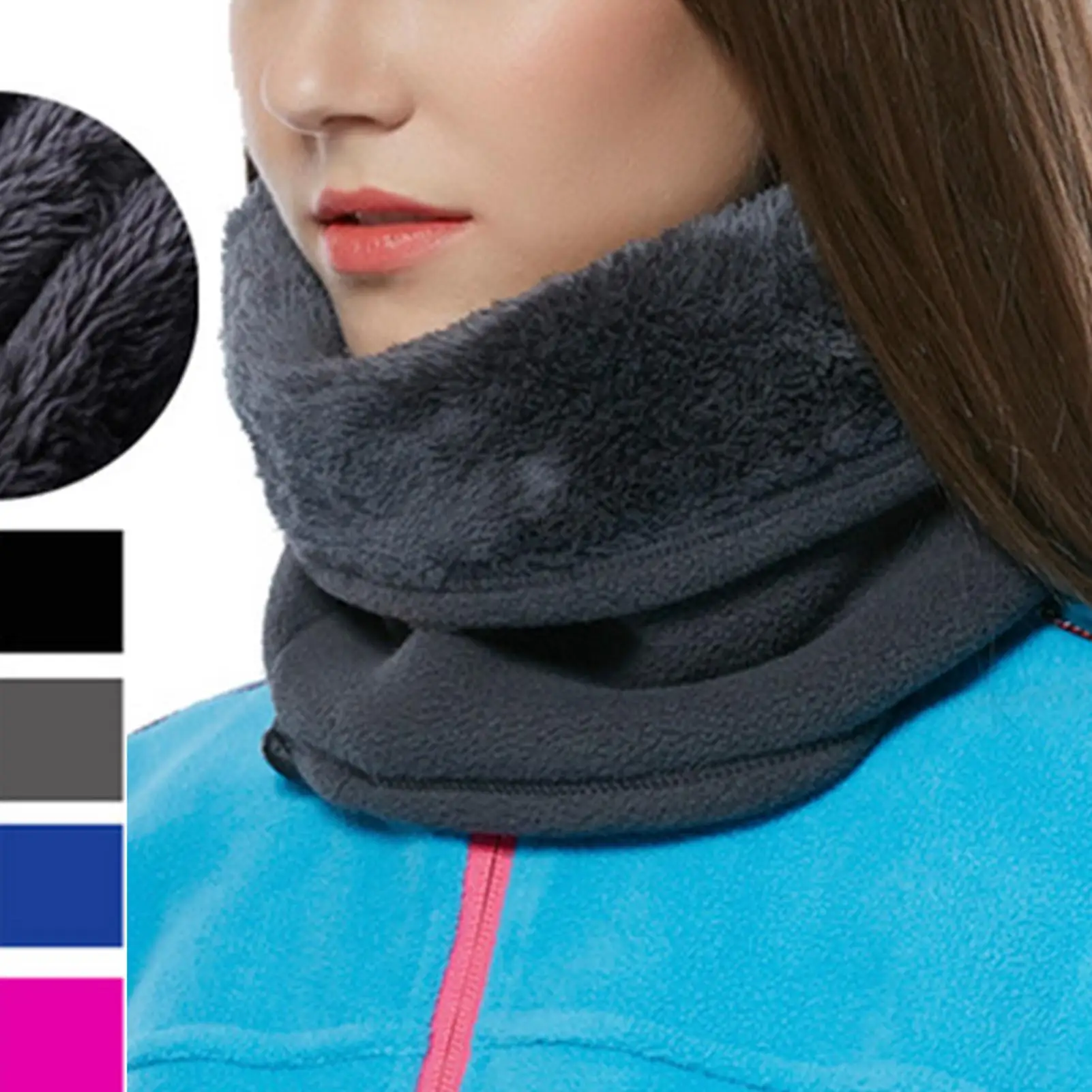 Outdoor Women Men Winter Warm  - Infinity Scarf Knit recensie en prijs