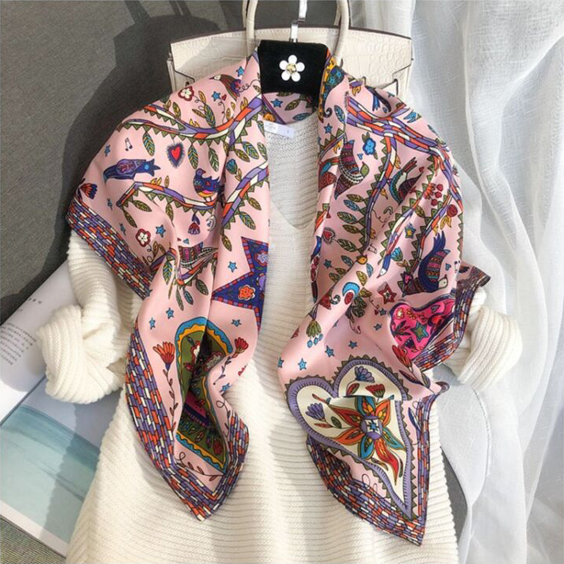 2024 90*90cm Square Scarf Twil - Bandana Cotton recensie en prijs