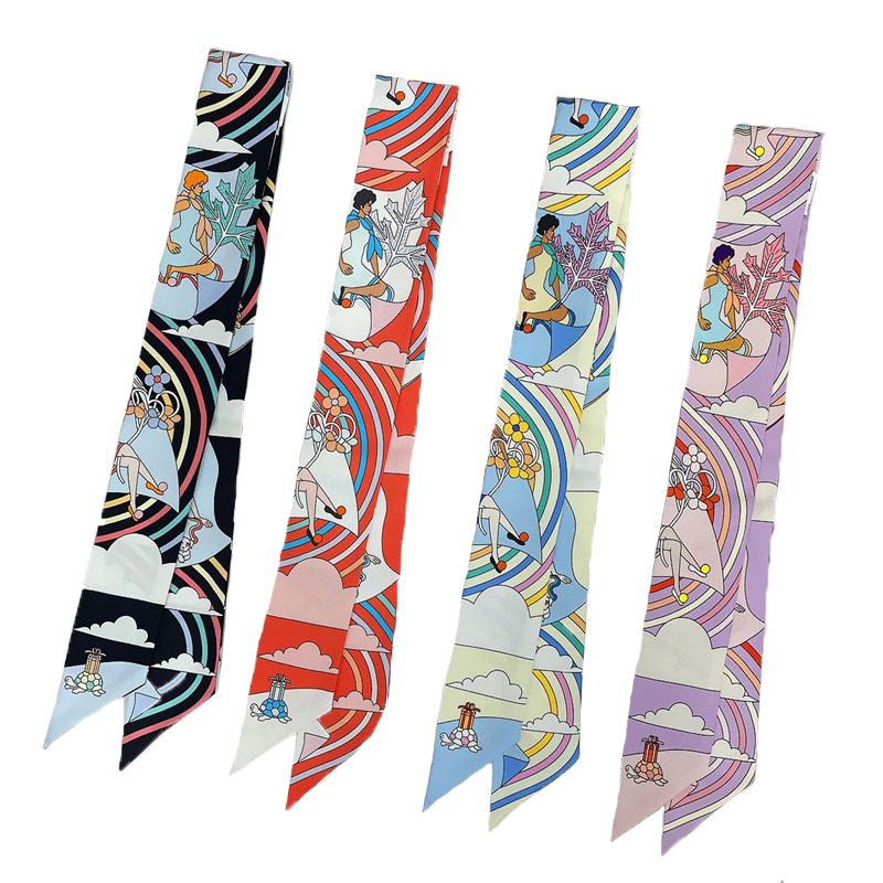 Women 100% Mulberry Silk Scarf - Ascot Neck Scarf recensie en prijs