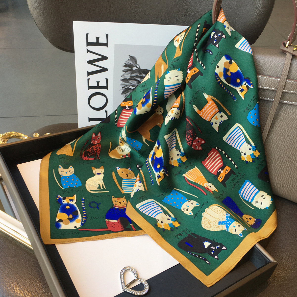 Luxury Brand 2023 Silk Square  - Silk Tie Striped recensie en prijs