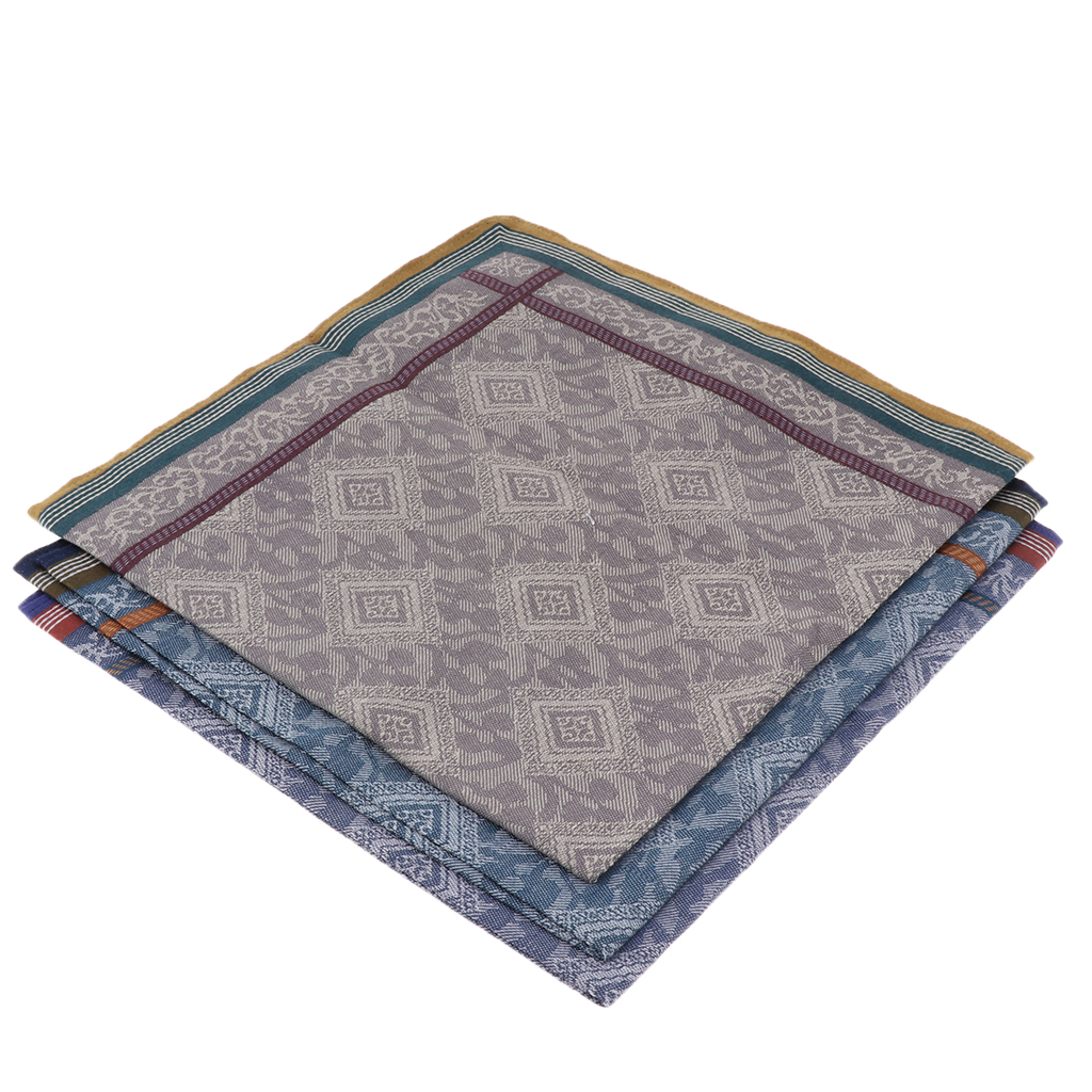 3pcs Classic Mens Plaid Handke - Handkerchief Cotton Men recensie en prijs