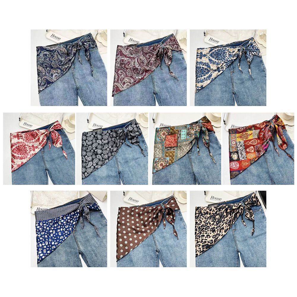 Imitation Silk Cashew Floral S - Scarf Silk Square recensie en prijs