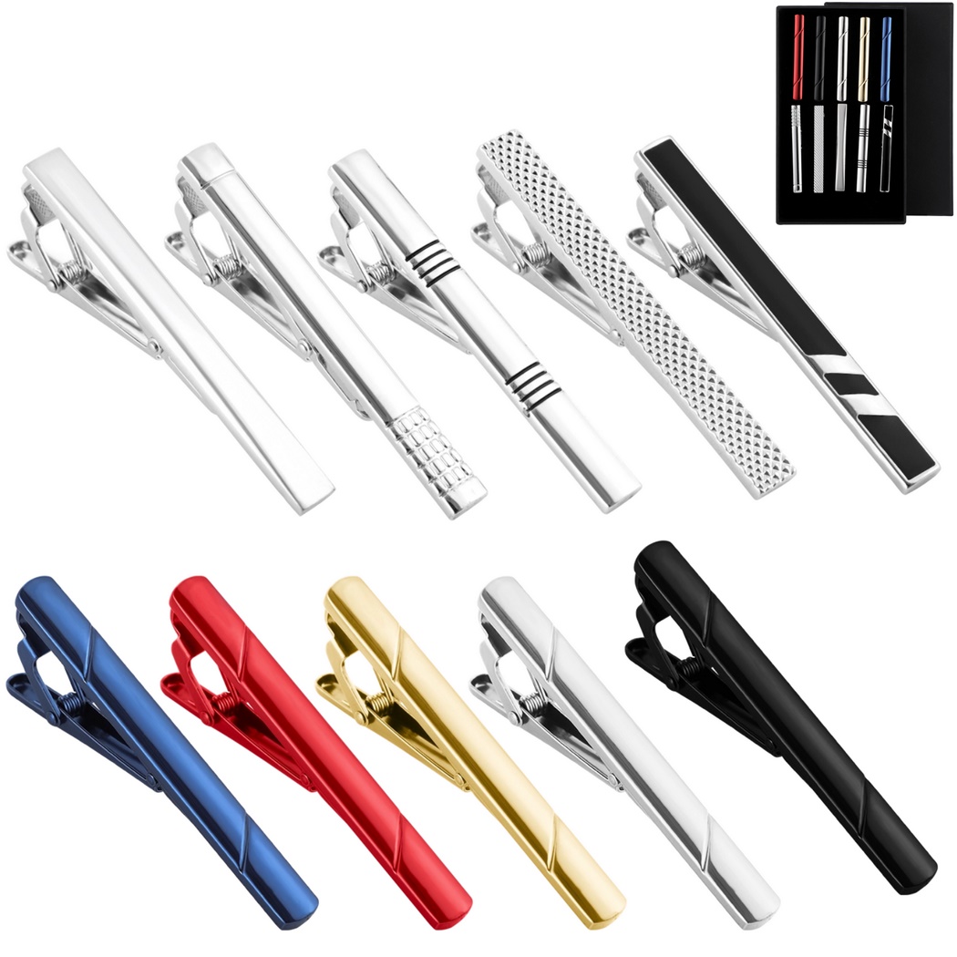10Pcs Tie Clips Tie Clip Set F - Tie Bar Set Gift recensie en prijs