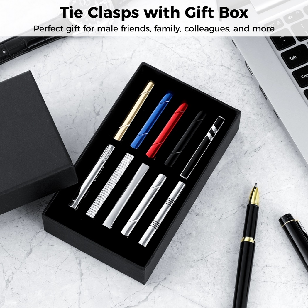 10Pcs Tie Clips Tie Clip Set F - Tie Bar Set Gift recensie en prijs