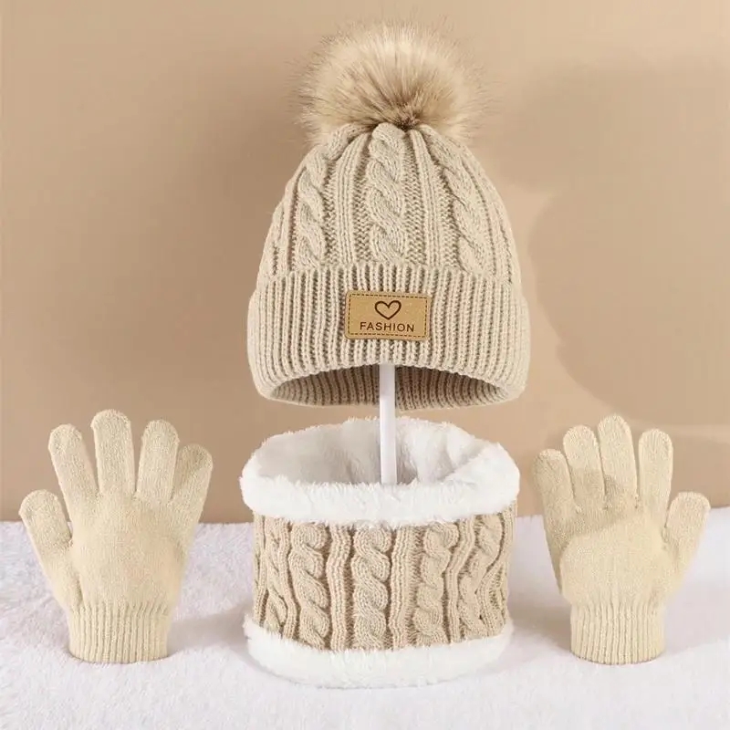 Toddler Kids Pom Pom Decor Bea - Infinity Scarf Knit recensie en prijs