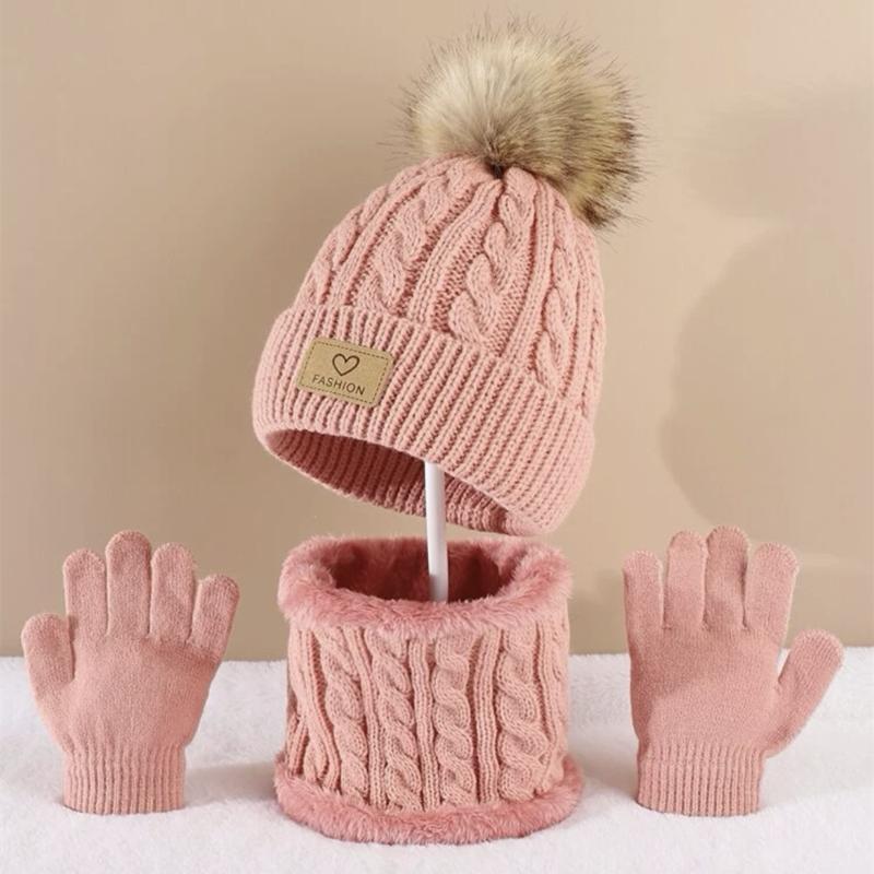 Toddler Kids Pom Pom Decor Bea - Infinity Scarf Knit recensie en prijs