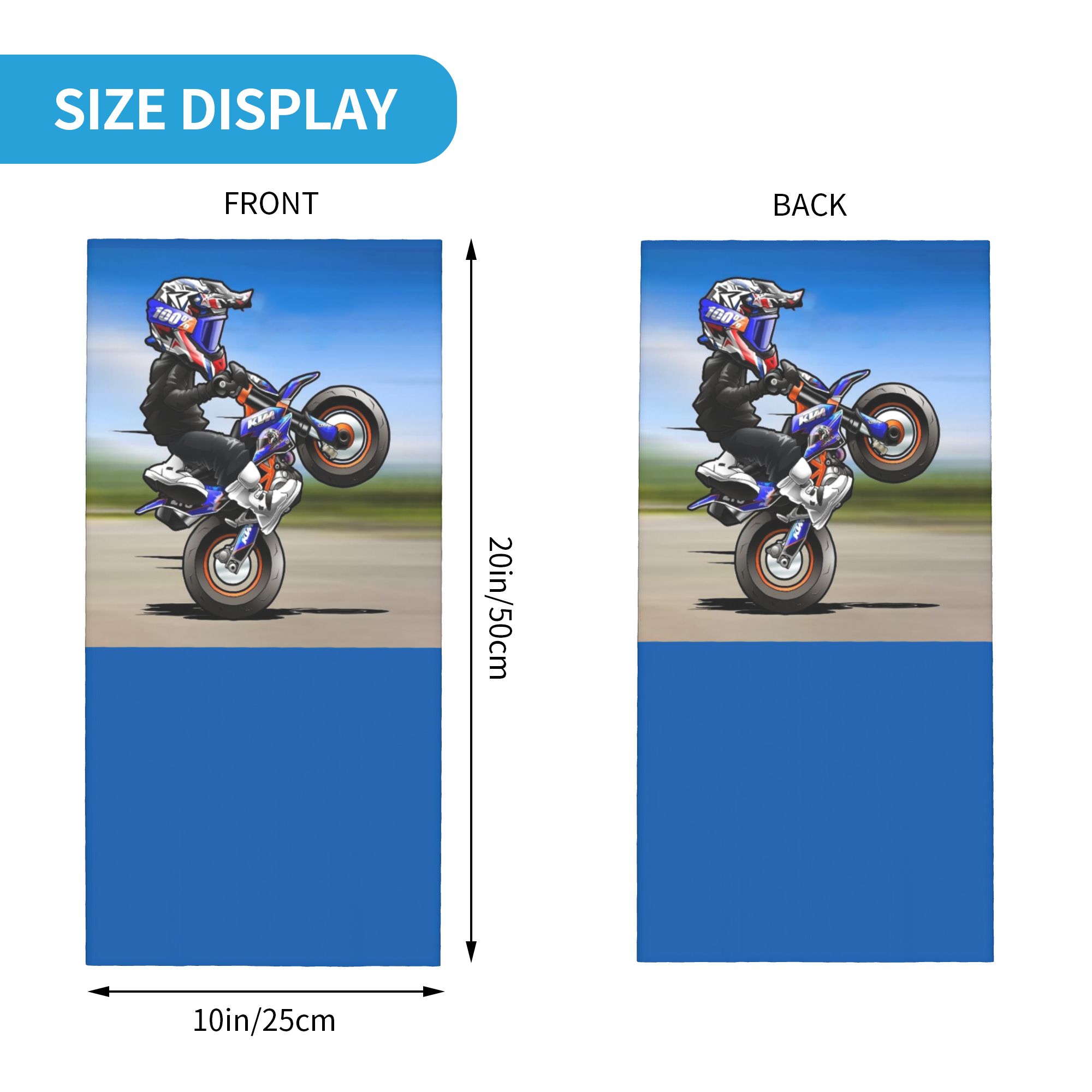 Custom Motorcycle Stunt Sport  - Neck Warmer Tube recensie en prijs