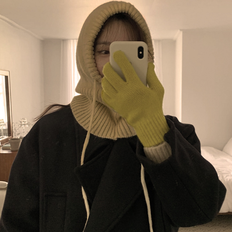 Knitted Hooded Infinity Scarf  - Infinity Scarf Knit recensie en prijs