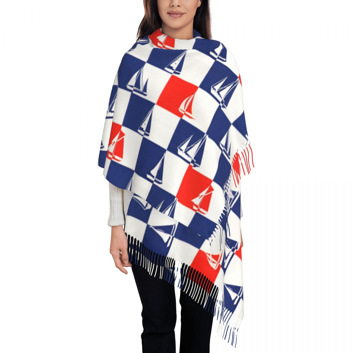 Sailing Ship Ocean Scarf Fall  - Pashmina Wrap Large recensie en prijs