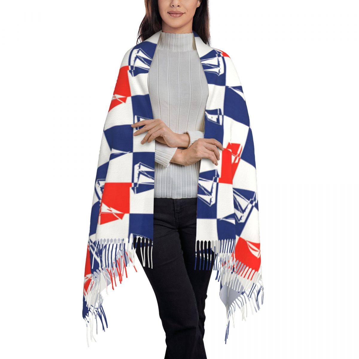 Sailing Ship Ocean Scarf Fall  - Pashmina Wrap Large recensie en prijs