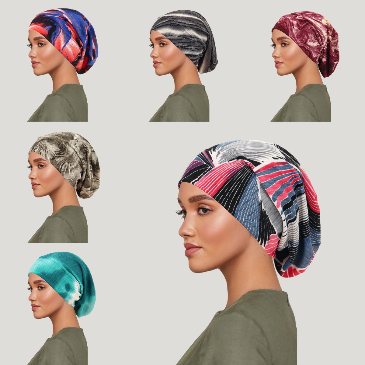 2026 New Tie-dye Hair Cover Ca - Head Wrap Turban recensie en prijs