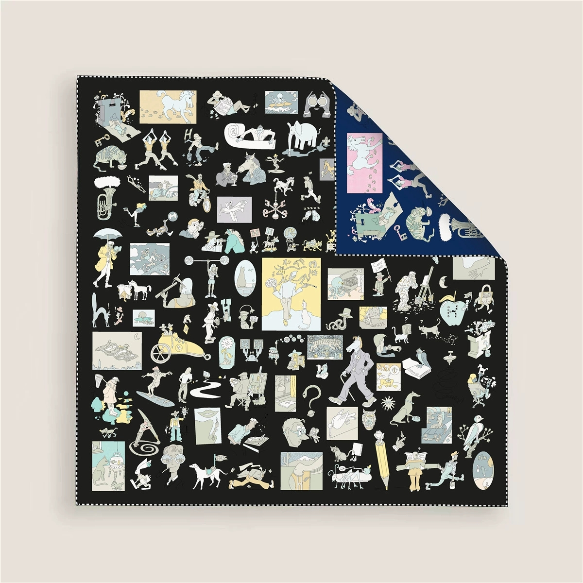 70cm Square Twill Silk Rolled  - Silk Neck Scarf recensie en prijs