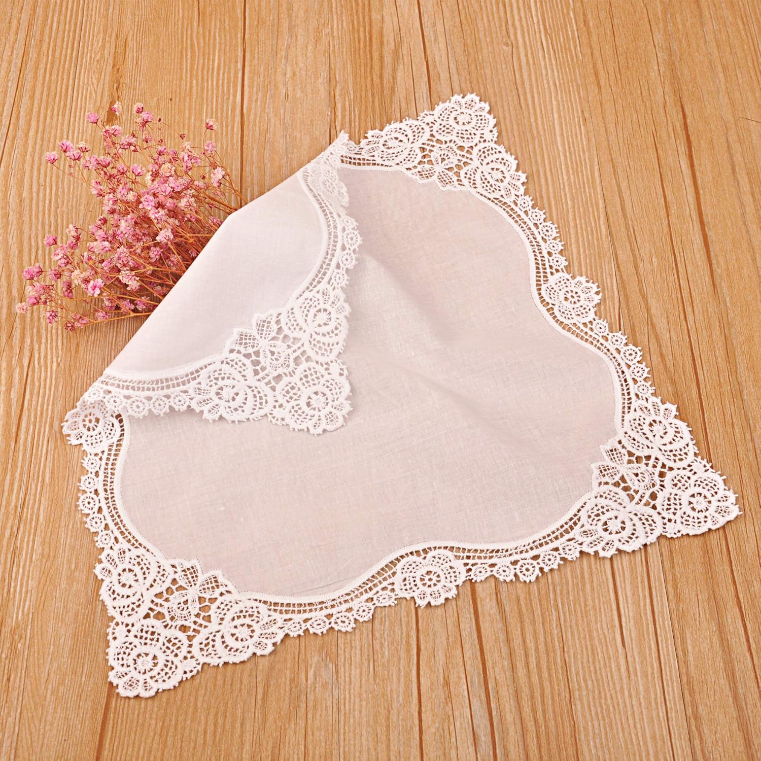 White Wedding Handkerchief Pur - Handkerchief Cotton Men recensie en prijs