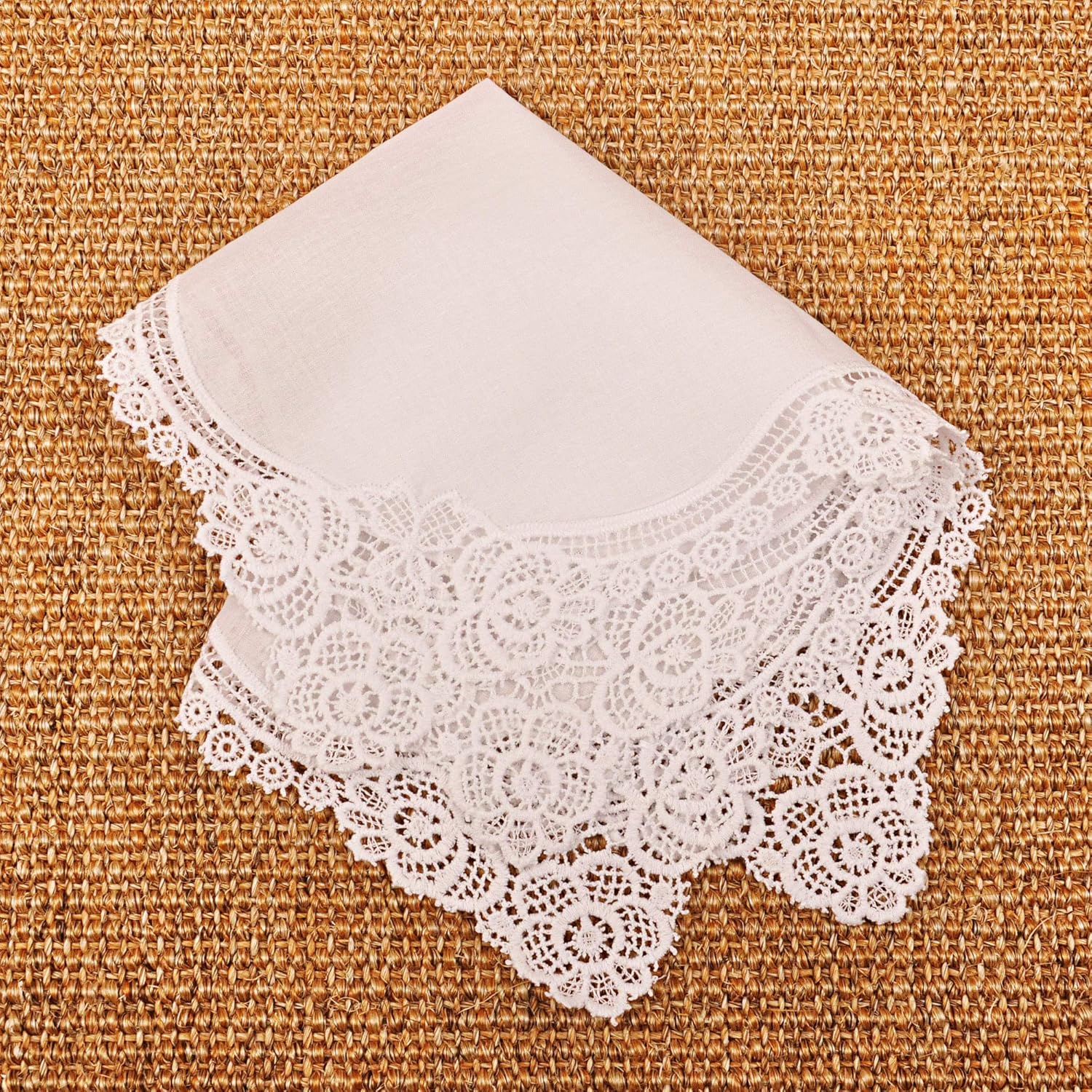 White Wedding Handkerchief Pur - Handkerchief Cotton Men recensie en prijs