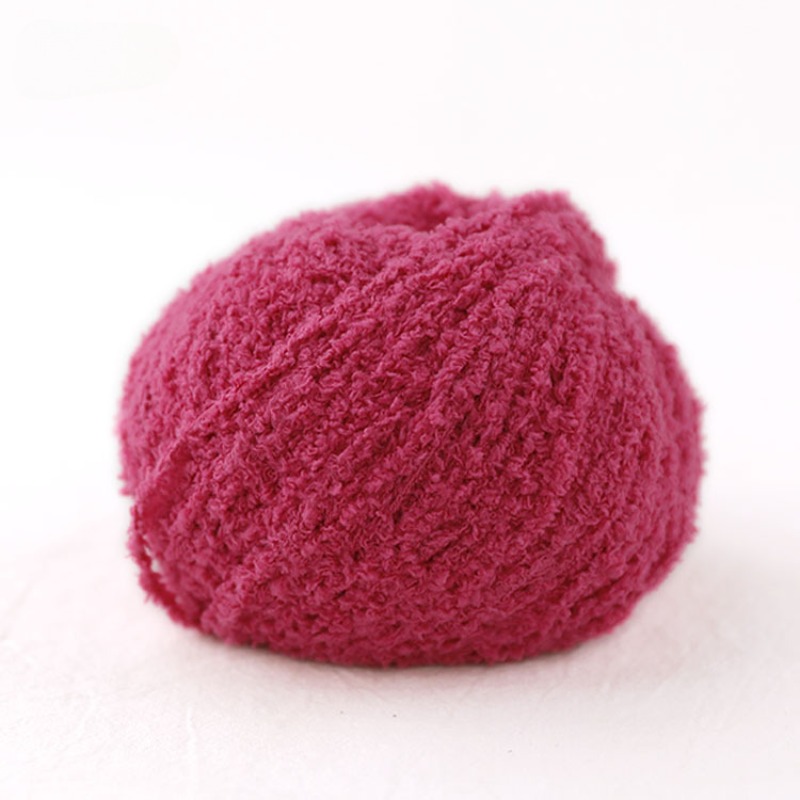 50g Short Plush Yarn 70m, DIY  - Woven Scarf Blanket recensie en prijs