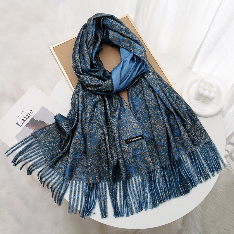 Luxury Paisley Pashmina Shawl  - Woven Scarf Blanket recensie en prijs
