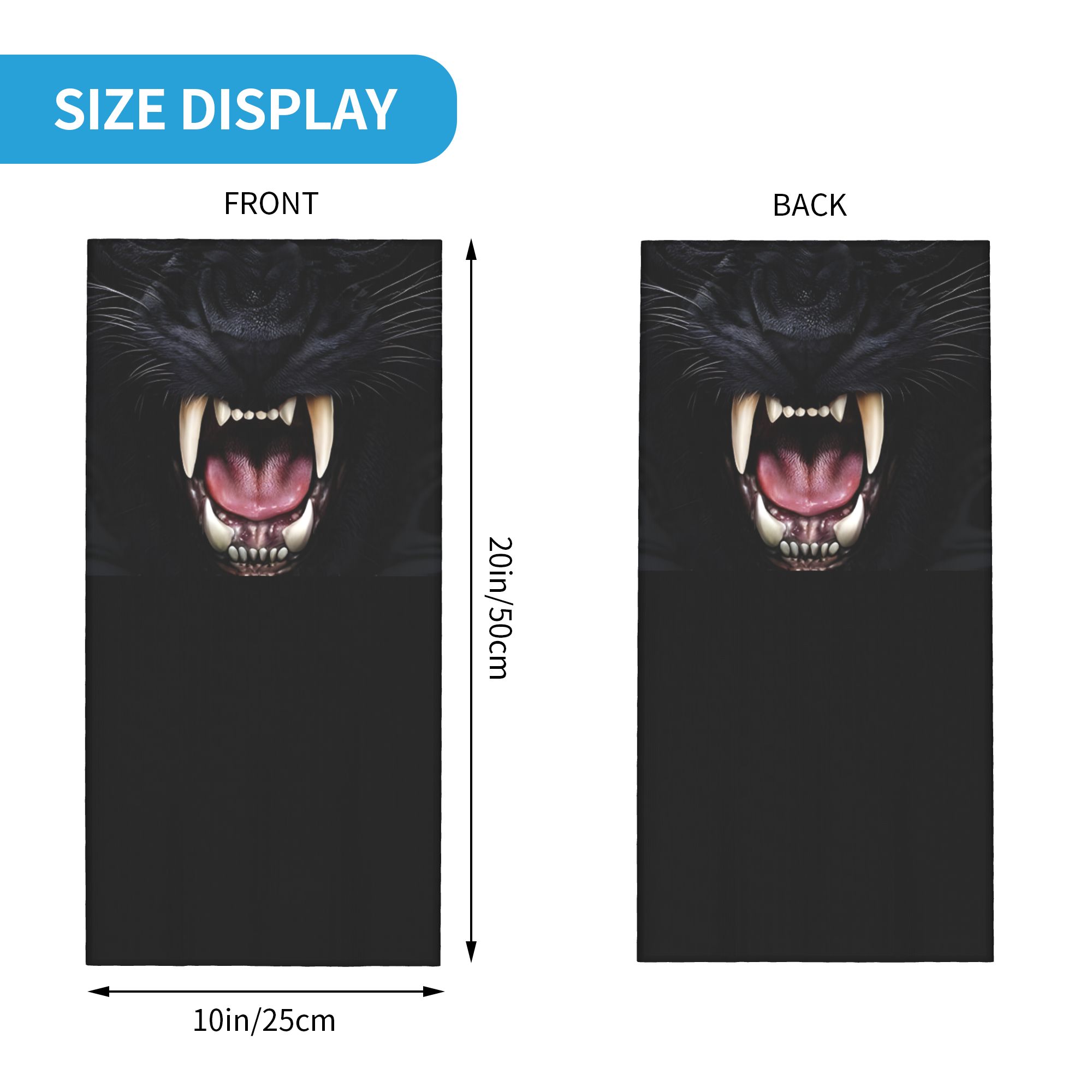 Custom Black Panther Animal He - Neck Warmer Tube recensie en prijs