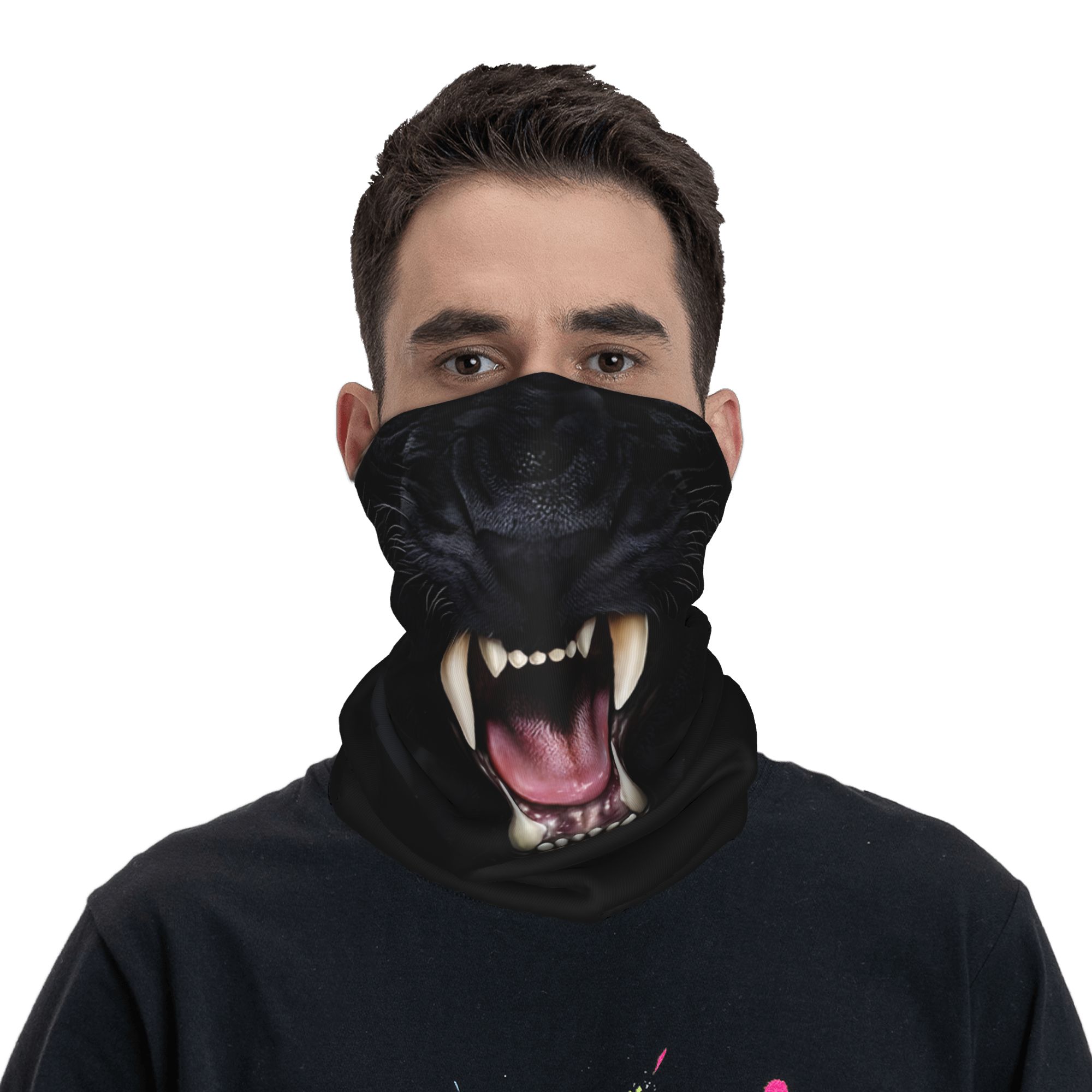 Custom Black Panther Animal He - Neck Warmer Tube recensie en prijs