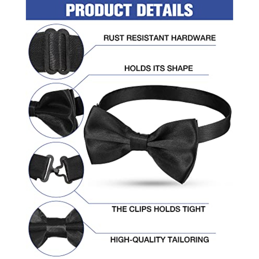 2026 New Arrival40 Pcs Bow Tie - Bow Tie Pre Tied recensie en prijs