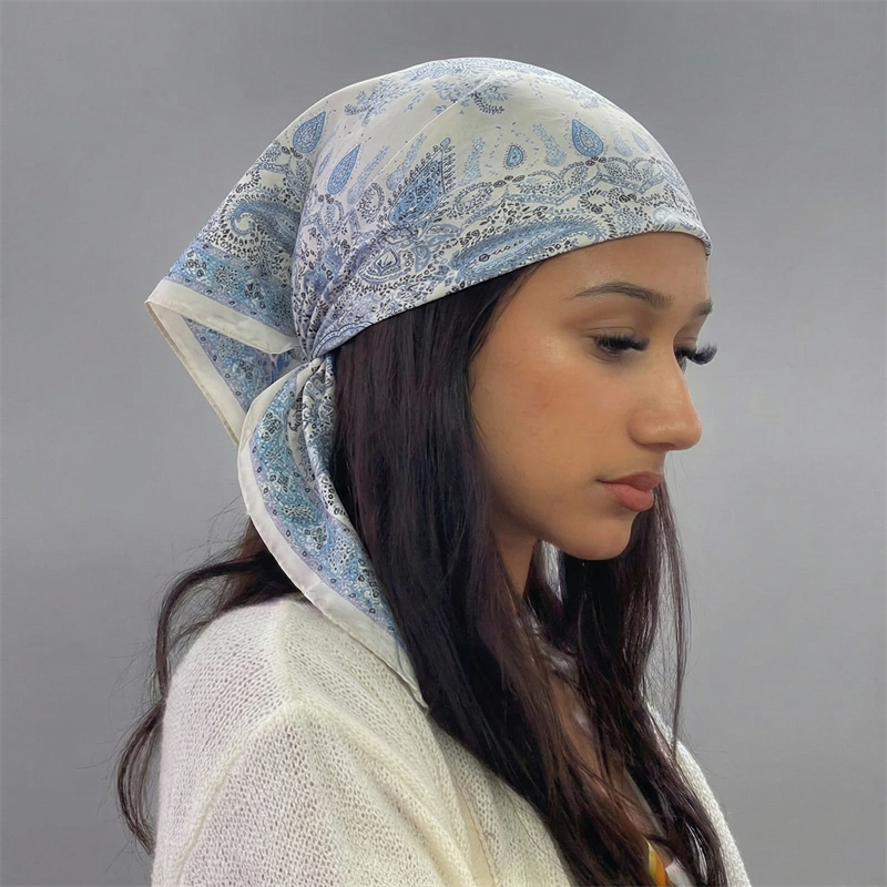 Luxury Printing Silk Square Sc - Head Wrap Turban recensie en prijs