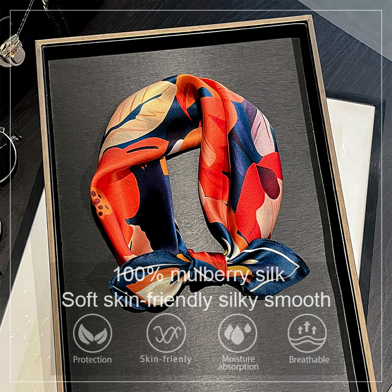 2026 New Spring 100% Pure Silk - Ascot Neck Scarf recensie en prijs