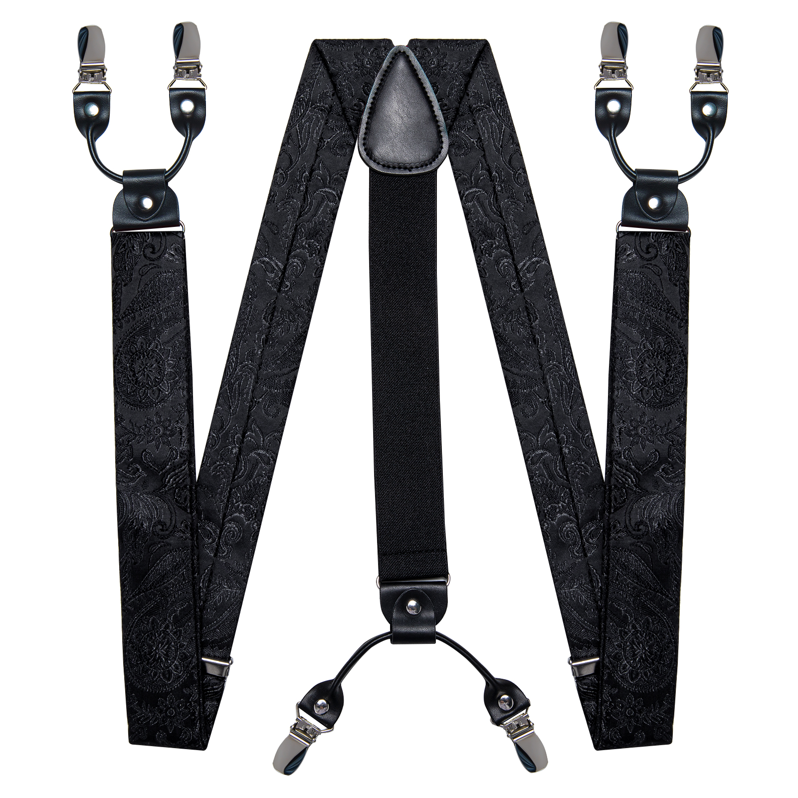Men's Black Adjustable Suspend - Bow Tie Pre Tied recensie en prijs