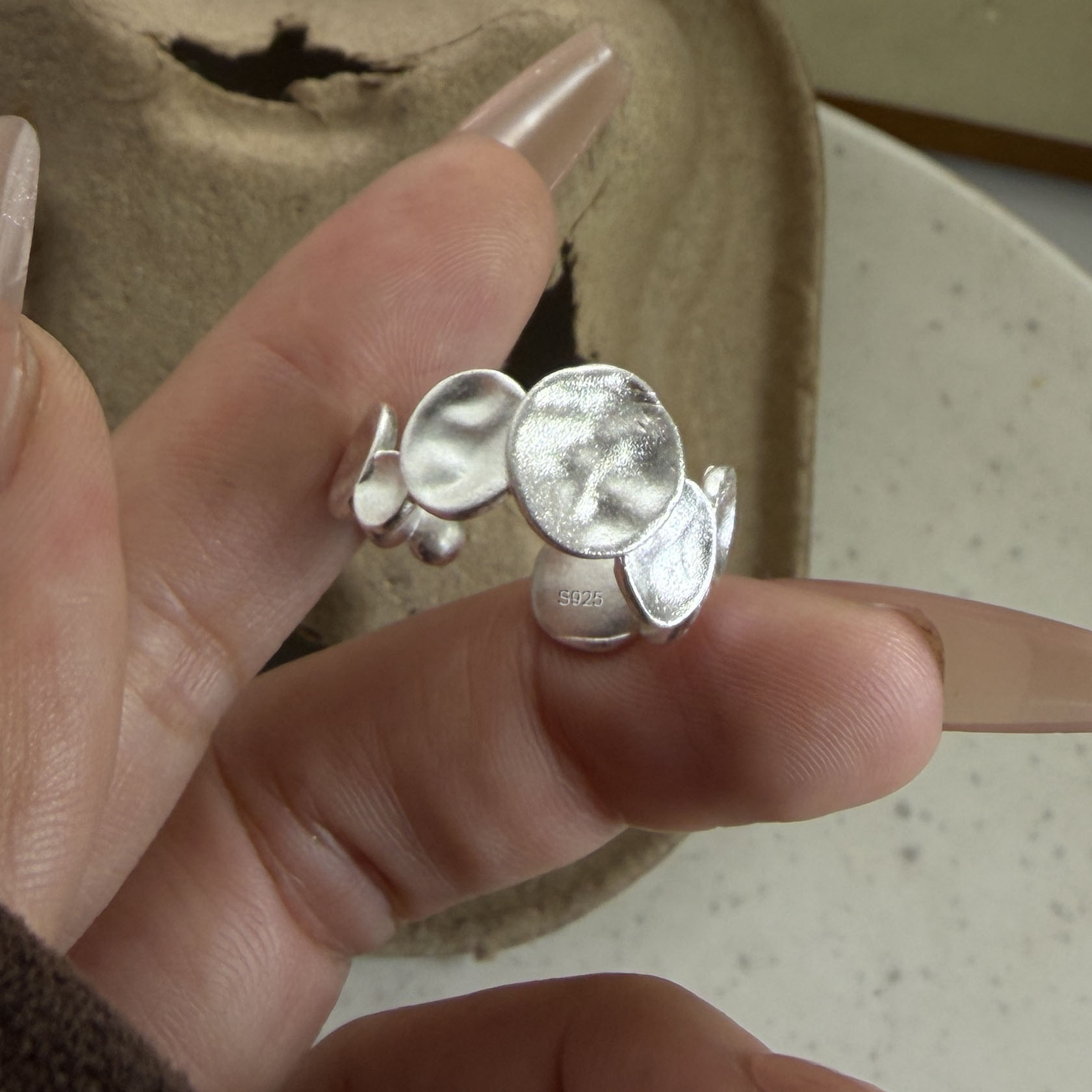 925 Sterling Silver Rings for  - Tie Clip Silver recensie en prijs