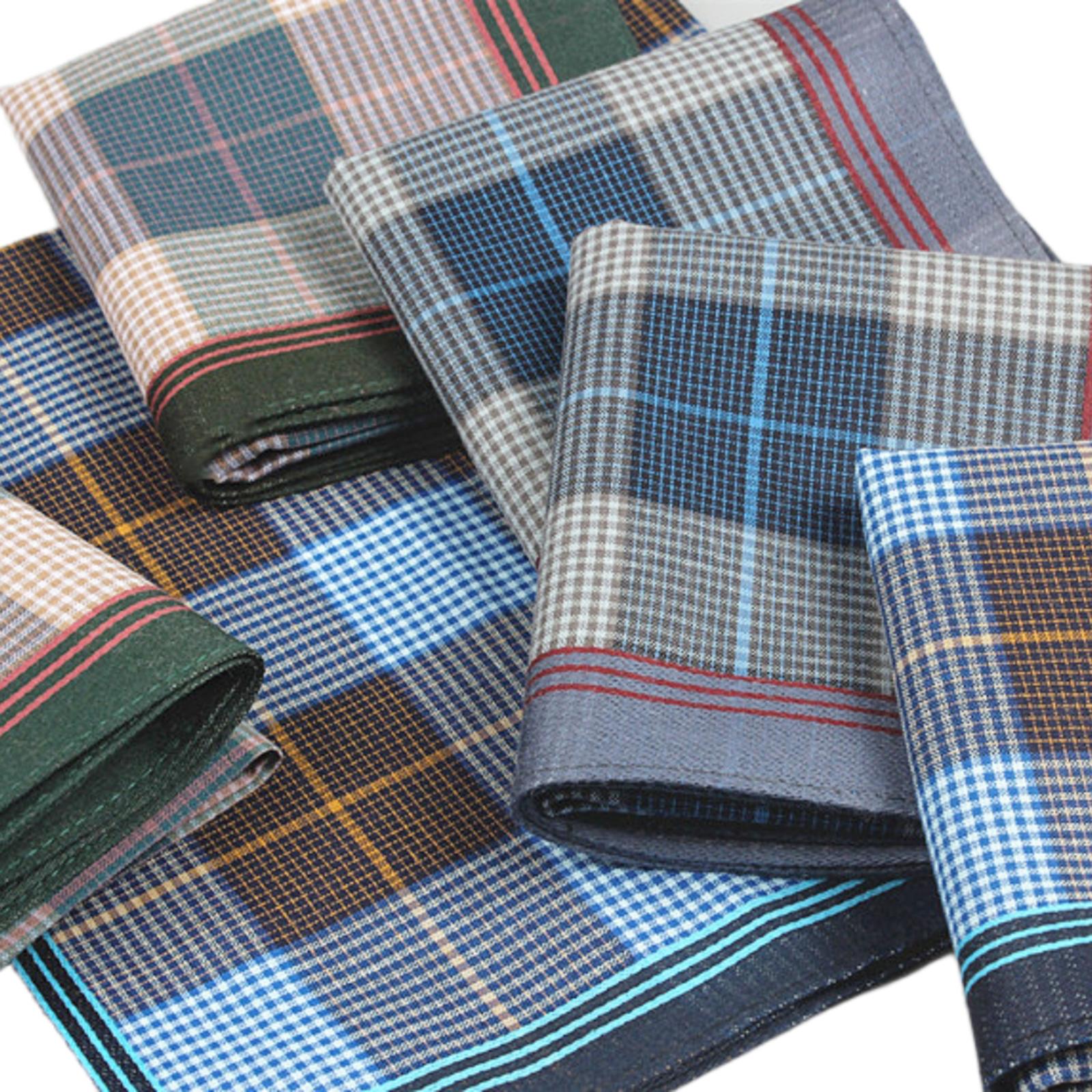 6Pcs Pocket Square Hankies, Un - Handkerchief Cotton Men recensie en prijs