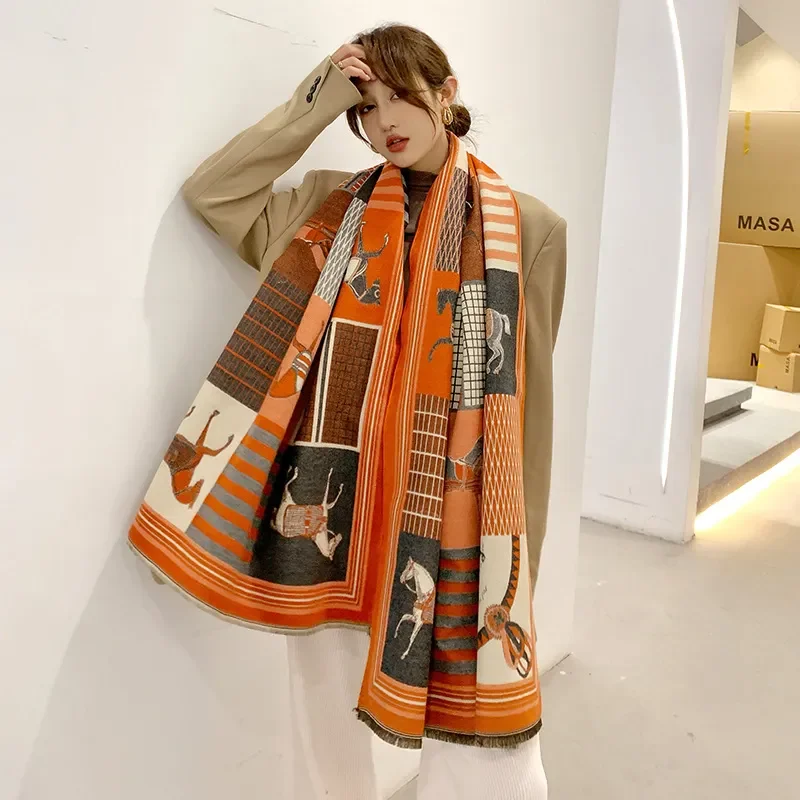 Throw Blanket Luxury Winter Ca - Woven Scarf Blanket recensie en prijs