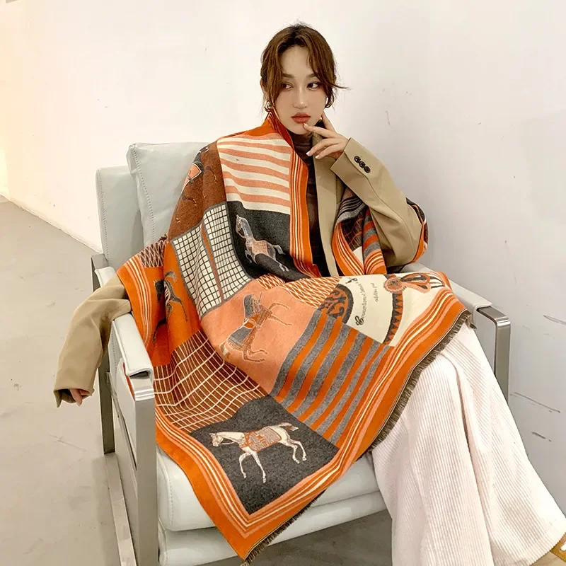 Throw Blanket Luxury Winter Ca - Woven Scarf Blanket recensie en prijs