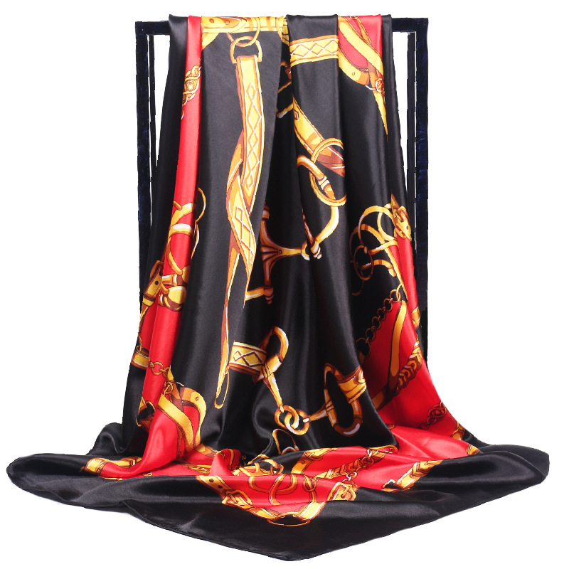 90*90cm Ladies Silk Scarf Band - Face Scarf Mask recensie en prijs