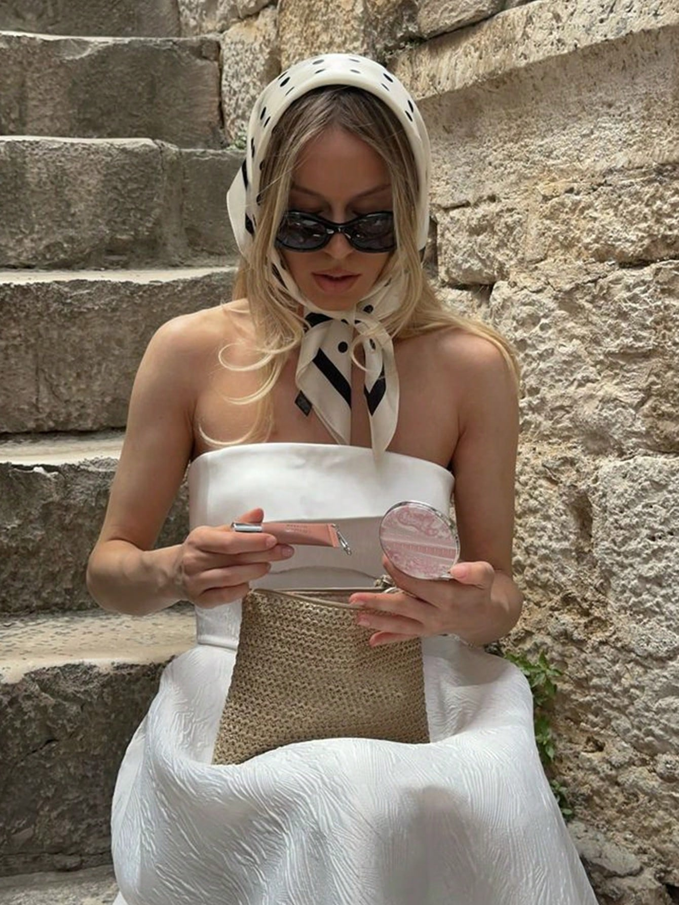 Lady Hair Dot Scarf Female Sil - Silk Neck Scarf recensie en prijs