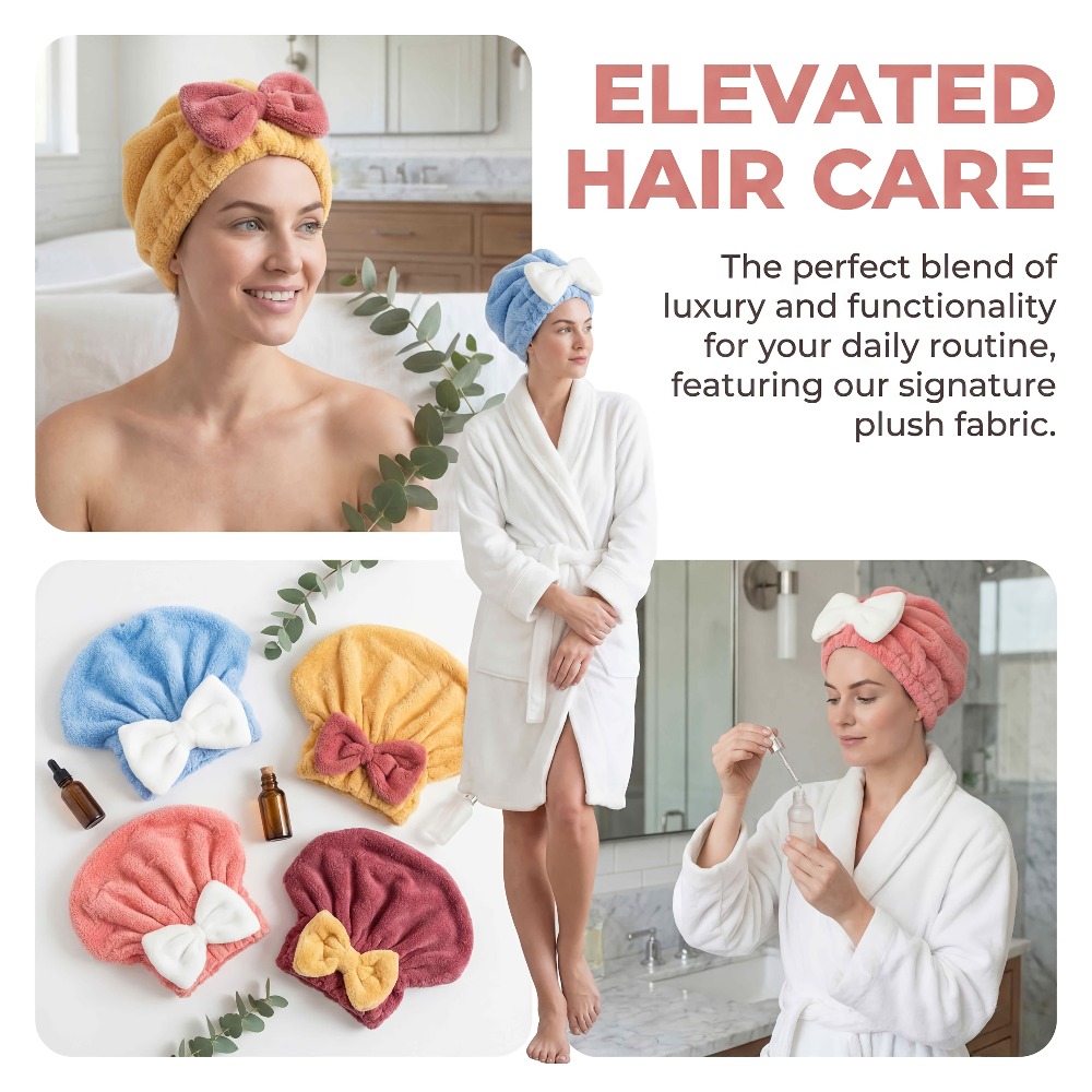 Microfiber Hair Drying Cap, Qu - Head Wrap Turban recensie en prijs